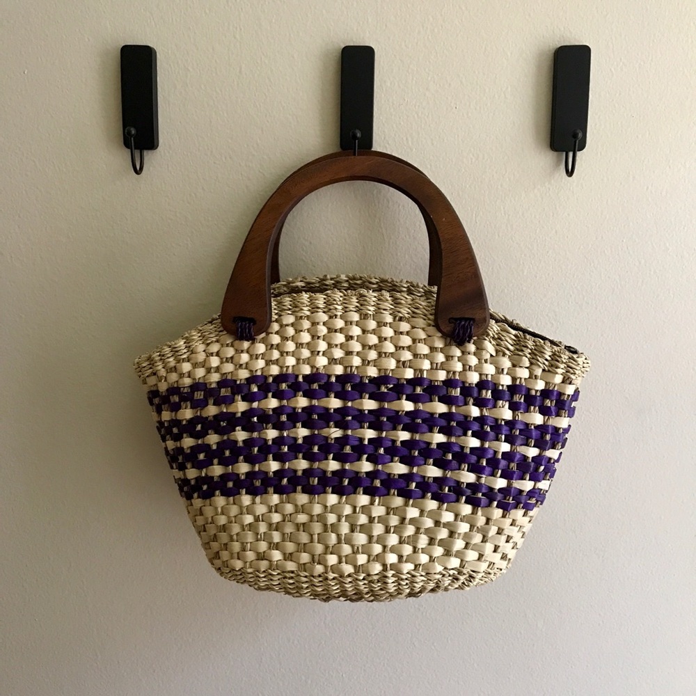 Vintage Basket Bag